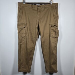 Sonoma Flexwear Straight Leg Tan Cargo Pants Mens Size 46